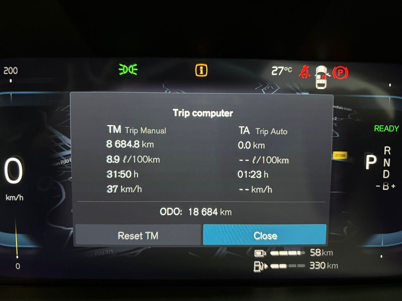 Volvo  XC60 Ultra, T8 AWD Plug-in hybrid, Electric/Petrol, Dark