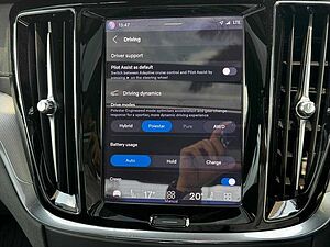 Volvo S60 Recharge Plus, T8 AWD Plug-in hybrid, Electric/Petrol, Dark